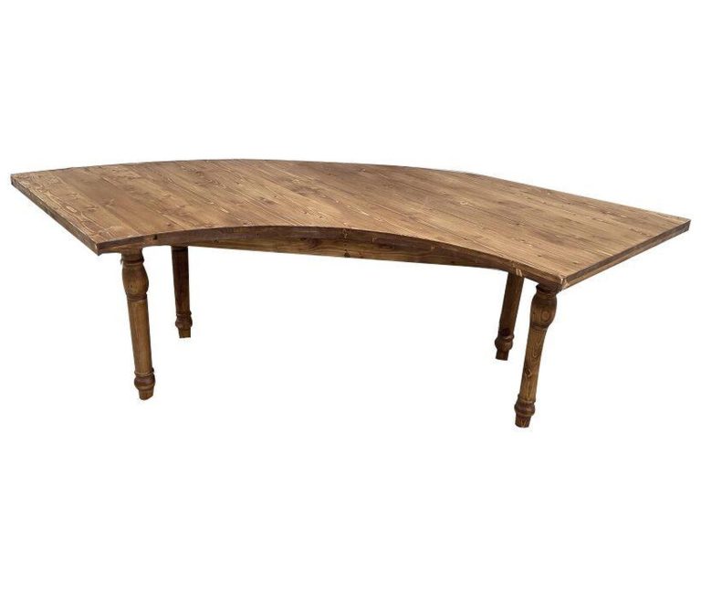 Tavolo serpentino in legno